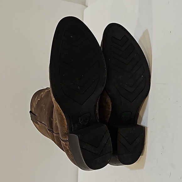 Ariat Sedona Brown Leather Cowboy Western Boots Men’s 10.5 D - Picture 5 of 16